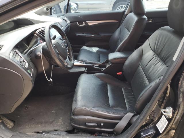 19XFB2F91FE075537 - 2015 HONDA CIVIC EXL BLACK photo 7