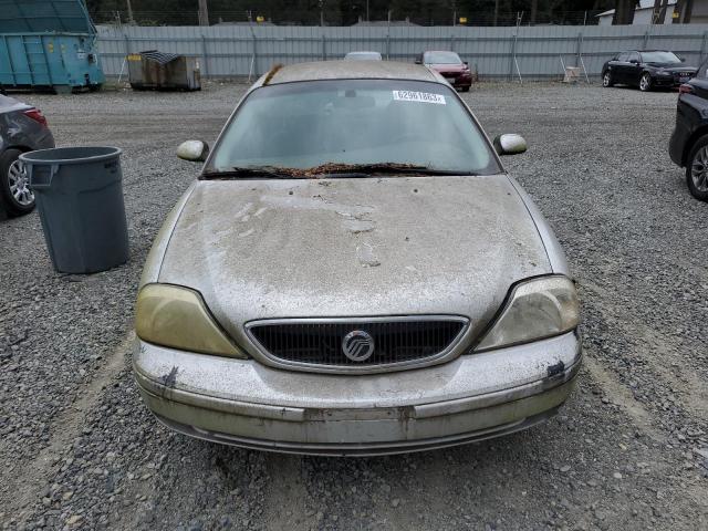 1MEFM50U33A627125 - 2003 MERCURY SABLE GS SILVER photo 5