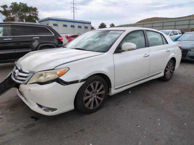 4T1BK3DB1BU386211 - 2011 TOYOTA AVALON BASE WHITE photo 1