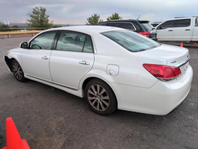 4T1BK3DB1BU386211 - 2011 TOYOTA AVALON BASE WHITE photo 2