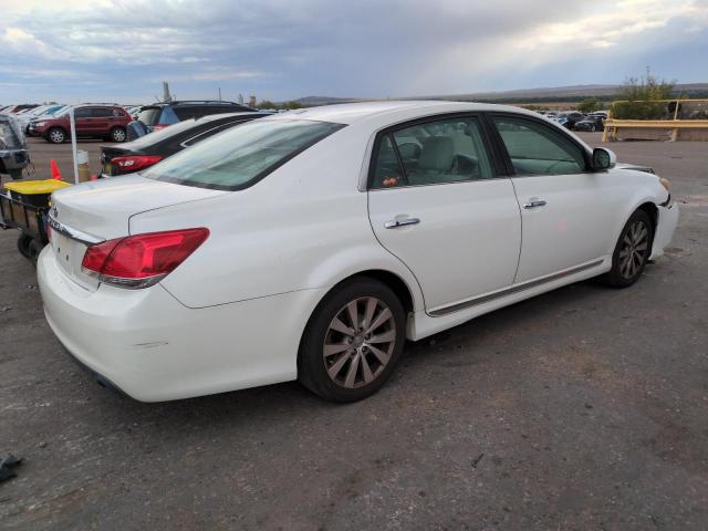 4T1BK3DB1BU386211 - 2011 TOYOTA AVALON BASE WHITE photo 3