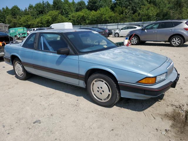 2G4WD14T4K1473279 - 1989 BUICK REGAL LIMITED BLUE photo 4