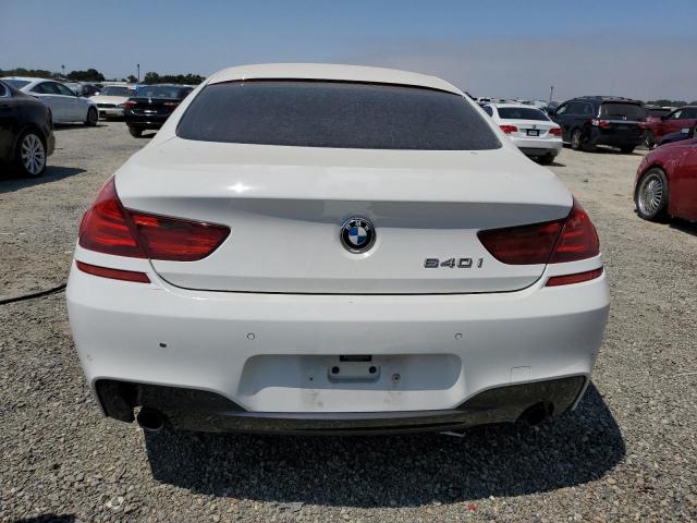 WBA6A0C58ED317245 - 2014 BMW 640 I GRAN COUPE WHITE photo 6