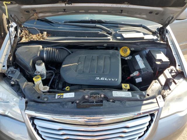 2C4RC1BG8ER304303 - 2014 CHRYSLER TOWN & COU TOURING SILVER photo 11