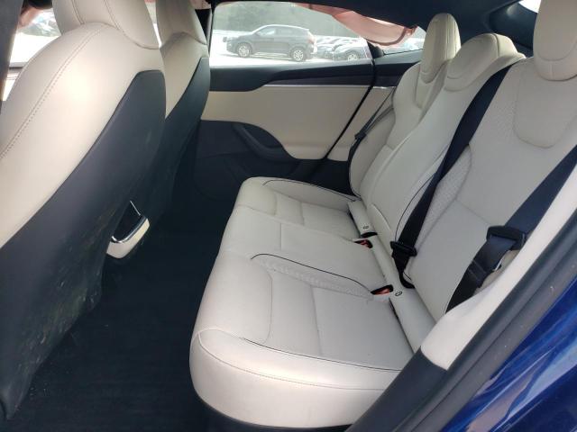 5YJSA1E66NF462189 - 2022 TESLA MODEL S ლურჯი ფოტო 10