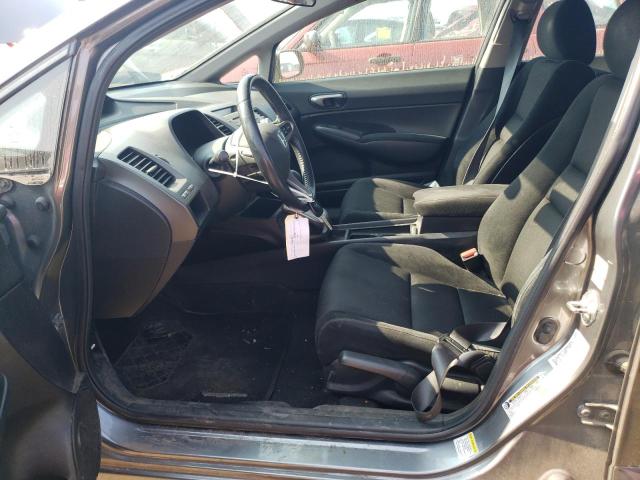 2HGFA16679H340183 - 2009 HONDA CIVIC LX-S رمادي صورة 7