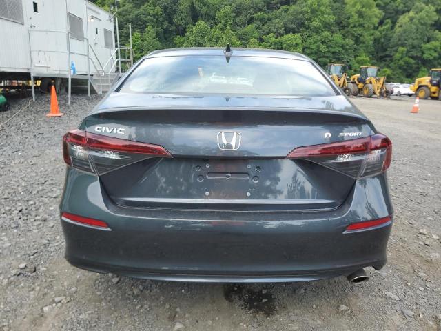 2HGFE2F51SH559602 - 2025 HONDA CIVIC SPORT CHARCOAL photo 6