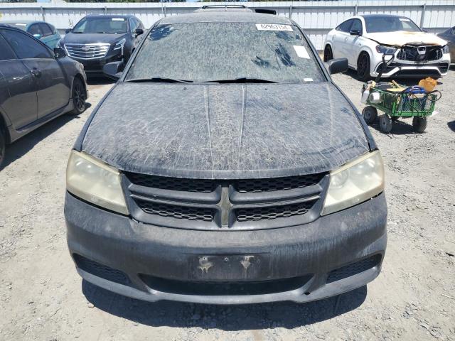 1C3CDZAB2CN111778 - 2012 DODGE AVENGER SE BLACK photo 5