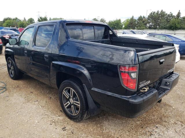 5FPYK1F71DB008551 - 2013 HONDA RIDGELINE SPORT BLACK photo 2