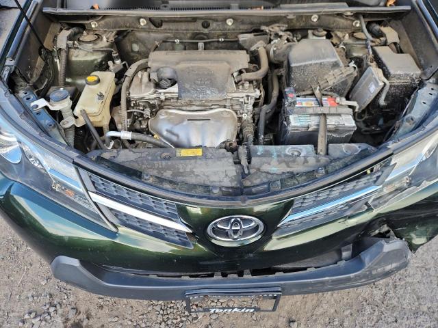 JTMBFREV6D5007334 - 2013 TOYOTA RAV4 LE GREEN photo 12