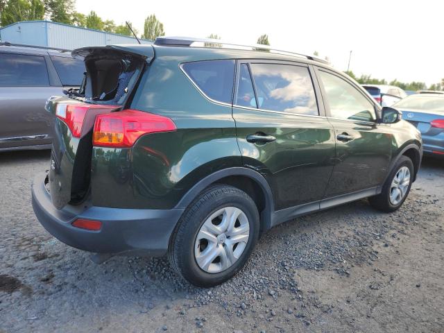 JTMBFREV6D5007334 - 2013 TOYOTA RAV4 LE GREEN photo 3