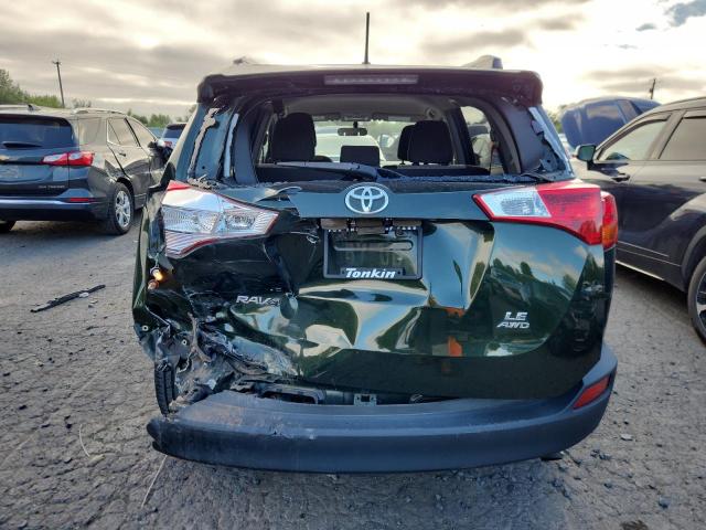 JTMBFREV6D5007334 - 2013 TOYOTA RAV4 LE GREEN photo 6