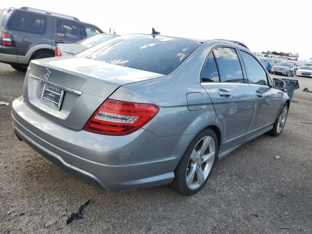 WDDGF4HB7EA965858 - 2014 MERCEDES-BENZ C 250 SILVER photo 3