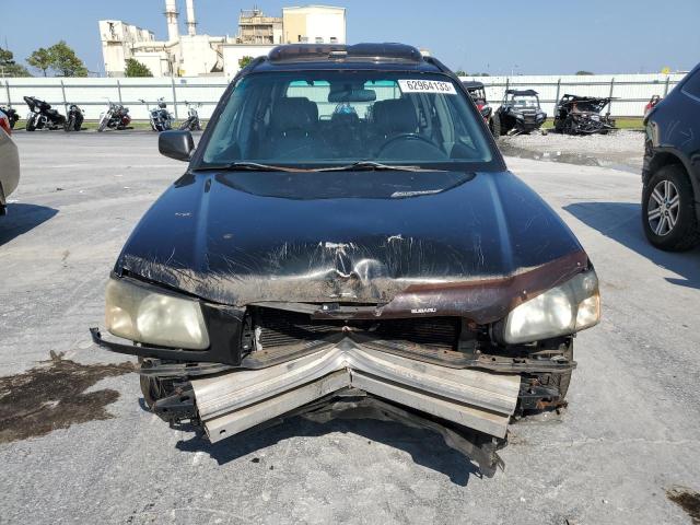 JF1SG65694H722469 - 2004 SUBARU FORESTER 2.5XS Schwarz Foto 5