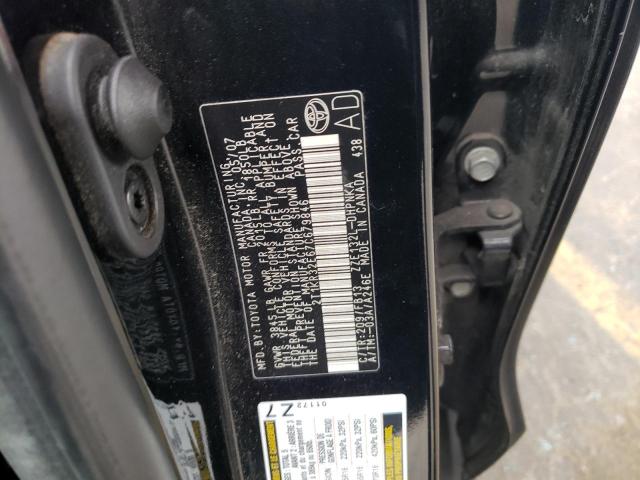 2T1KR32E67C679846 - 2007 TOYOTA COROLLA MA XR BLACK photo 12