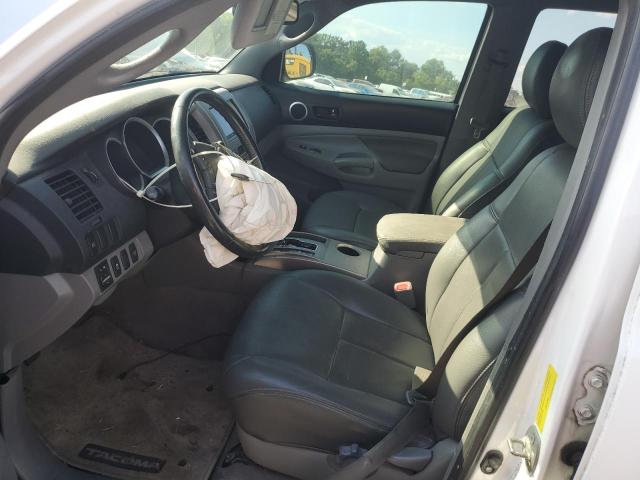 5TEJU4GN0AZ711927 - 2010 TOYOTA TACOMA DOUBLE CAB PRERUNNER WHITE photo 7