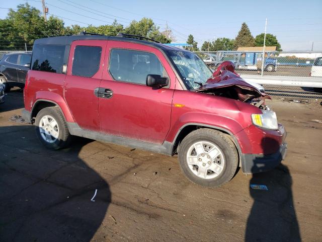 5J6YH2H36AL003971 - 2010 HONDA ELEMENT LX BURGUNDY photo 4