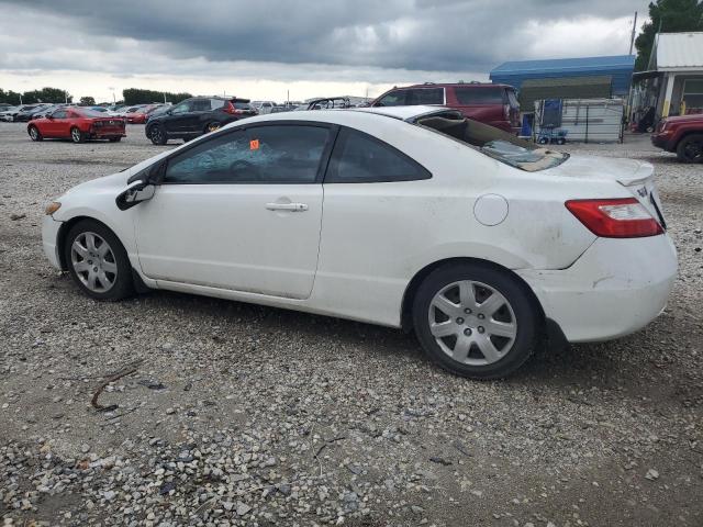 2HGFG12647H532128 - 2007 HONDA CIVIC LX WHITE photo 2