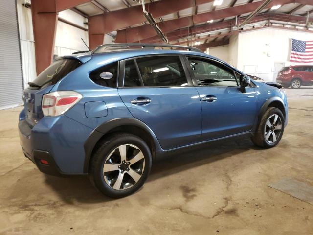 JF2GPBKC9EH309831 - 2014 SUBARU XV CROSSTR 2.0I HYBRID TOURING BLUE photo 3