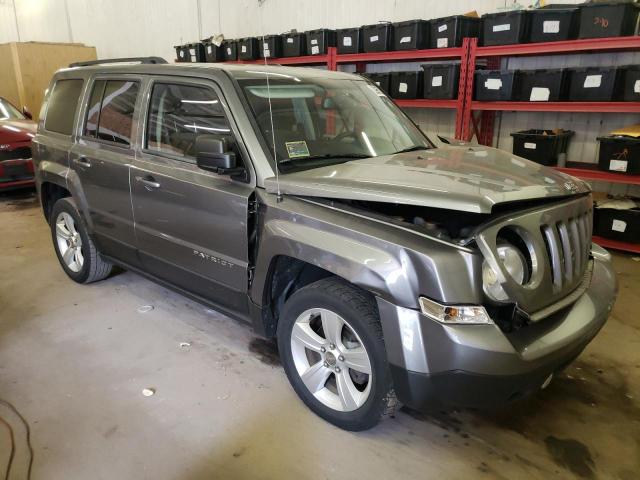 1C4NJPFB9DD205576 - 2013 JEEP PATRIOT LATITUDE GRAY photo 4