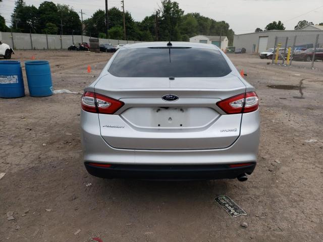 3FA6P0UU3FR178647 - 2015 FORD FUSION S HYBRID SILVER photo 6