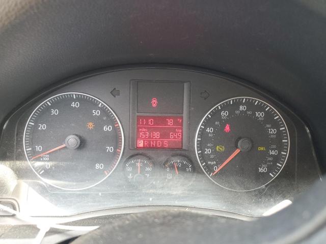 3VWEF71K27M202338 - 2007 VOLKSWAGEN JETTA WOLFSBURG 黑色 照片 9