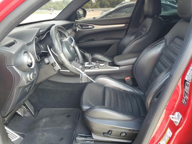 ZASPAKBN1L7C70566 - 2020 ALFA ROMEO STELVIO TI RED photo 7