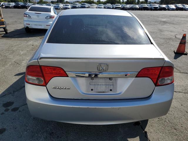2HGFA16699H517316 - 2009 HONDA CIVIC LX-S Արծաթագույն լուսանկար 6