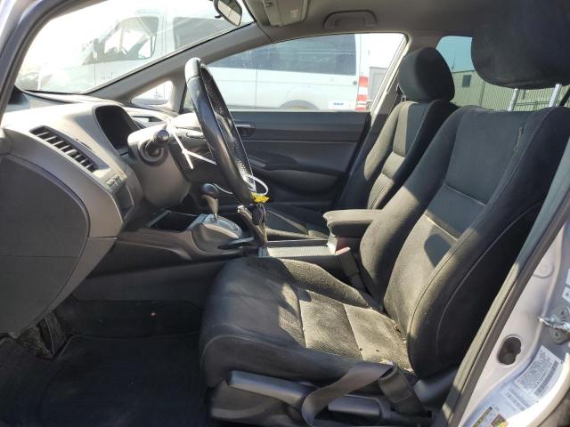 2HGFA16699H517316 - 2009 HONDA CIVIC LX-S Արծաթագույն լուսանկար 7