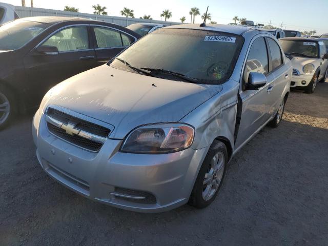 KL1TD5DE9BB140700 - 2011 CHEVROLET AVEO LS 银色 照片 2