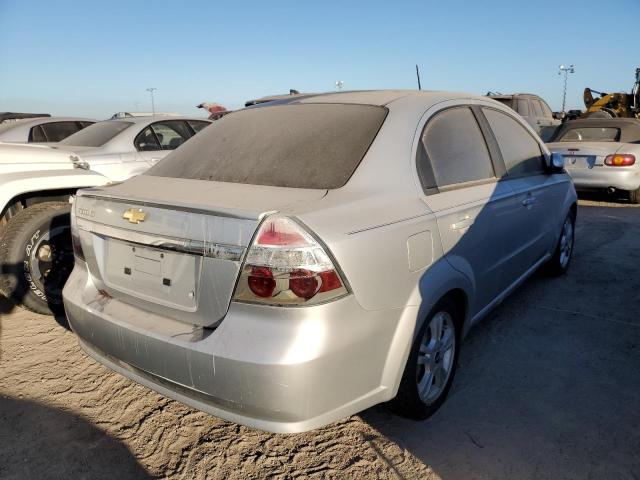 KL1TD5DE9BB140700 - 2011 CHEVROLET AVEO LS 银色 照片 4
