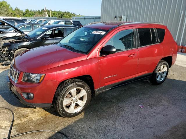 1C4NJDBB3ED830349 - 2014 JEEP COMPASS SPORT RED photo 1