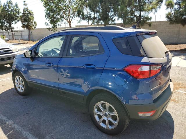 MAJ3P1TE2JC171425 - 2018 FORD ECOSPORT SE BLUE photo 2