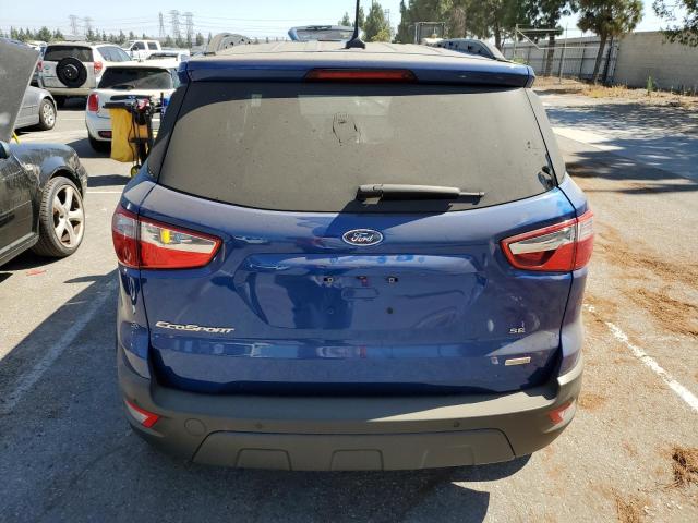 MAJ3P1TE2JC171425 - 2018 FORD ECOSPORT SE Azul foto 6