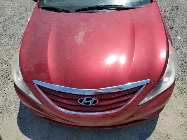 5NPEB4AC4BH274887 - 2011 HYUNDAI SONATA GLS RED photo 11