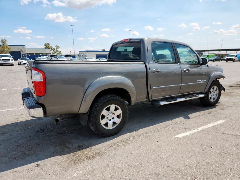 5TBDT44184S433693 - 2004 TOYOTA TUNDRA DOUBLE CAB SR5 GRAY photo 3