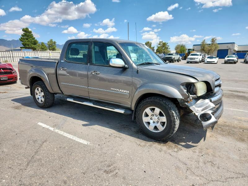 5TBDT44184S433693 - 2004 TOYOTA TUNDRA DOUBLE CAB SR5 GRAY photo 4