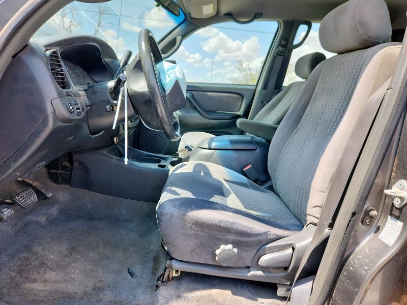 5TBDT44184S433693 - 2004 TOYOTA TUNDRA DOUBLE CAB SR5 GRAY photo 7