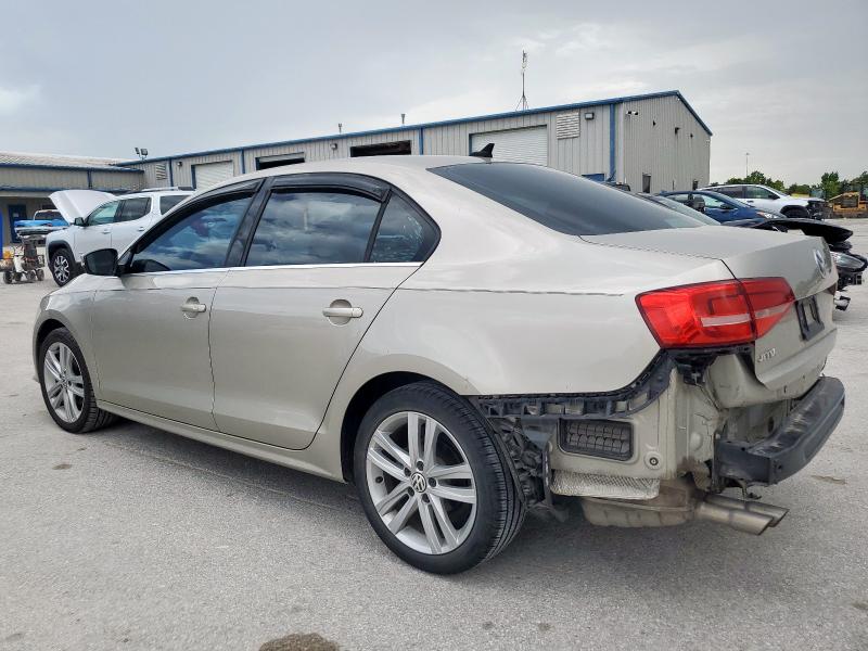 3VWLA7AJ3FM306865 - 2015 VOLKSWAGEN JETTA TDI 金色 照片 2