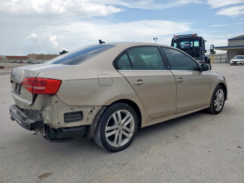 3VWLA7AJ3FM306865 - 2015 VOLKSWAGEN JETTA TDI 金色 照片 3