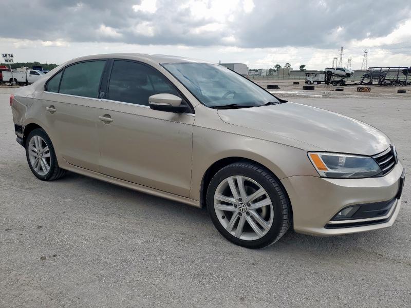 3VWLA7AJ3FM306865 - 2015 VOLKSWAGEN JETTA TDI 金色 照片 4