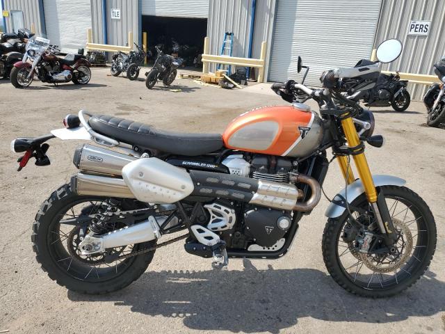 SMTD51HG1NTAZ0750 - 2022 TRIUMPH MOTORCYCLE SCRAMBLER 1200 XE ORANGE photo 1