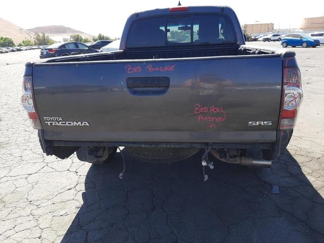 5TFTX4CN3FX062323 - 2015 TOYOTA TACOMA ACCESS CAB ნაცრისფერი ფოტო 6