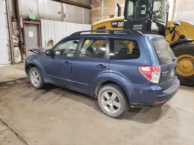 JF2SHABC6BH775228 - 2011 SUBARU FORESTER 2.5X Синий фото 2