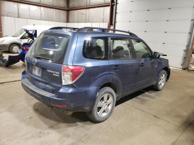 JF2SHABC6BH775228 - 2011 SUBARU FORESTER 2.5X Синий фото 3