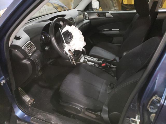JF2SHABC6BH775228 - 2011 SUBARU FORESTER 2.5X Синий фото 7