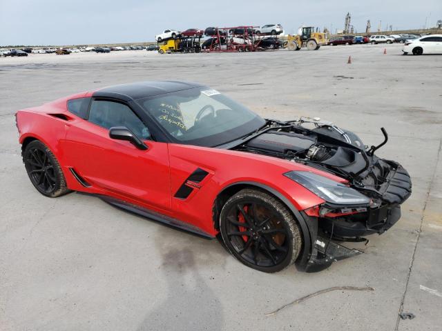 1G1YY2D76K5115554 - 2019 CHEVROLET CORVETTE GRAND SPORT 2LT RED photo 4