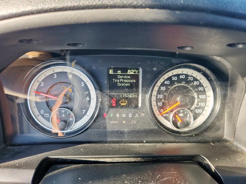 1C6RR7TT1MS516817 - 2021 RAM 1500 CLASS SLT Boz foto 9