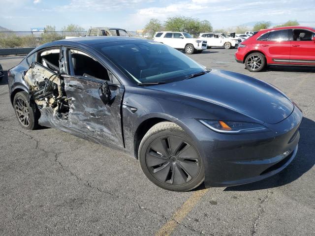 5YJ3E1EAXRF732236 - 2024 TESLA MODEL 3 فحمي صورة 4