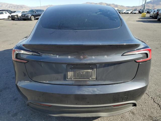 5YJ3E1EAXRF732236 - 2024 TESLA MODEL 3 فحمي صورة 6